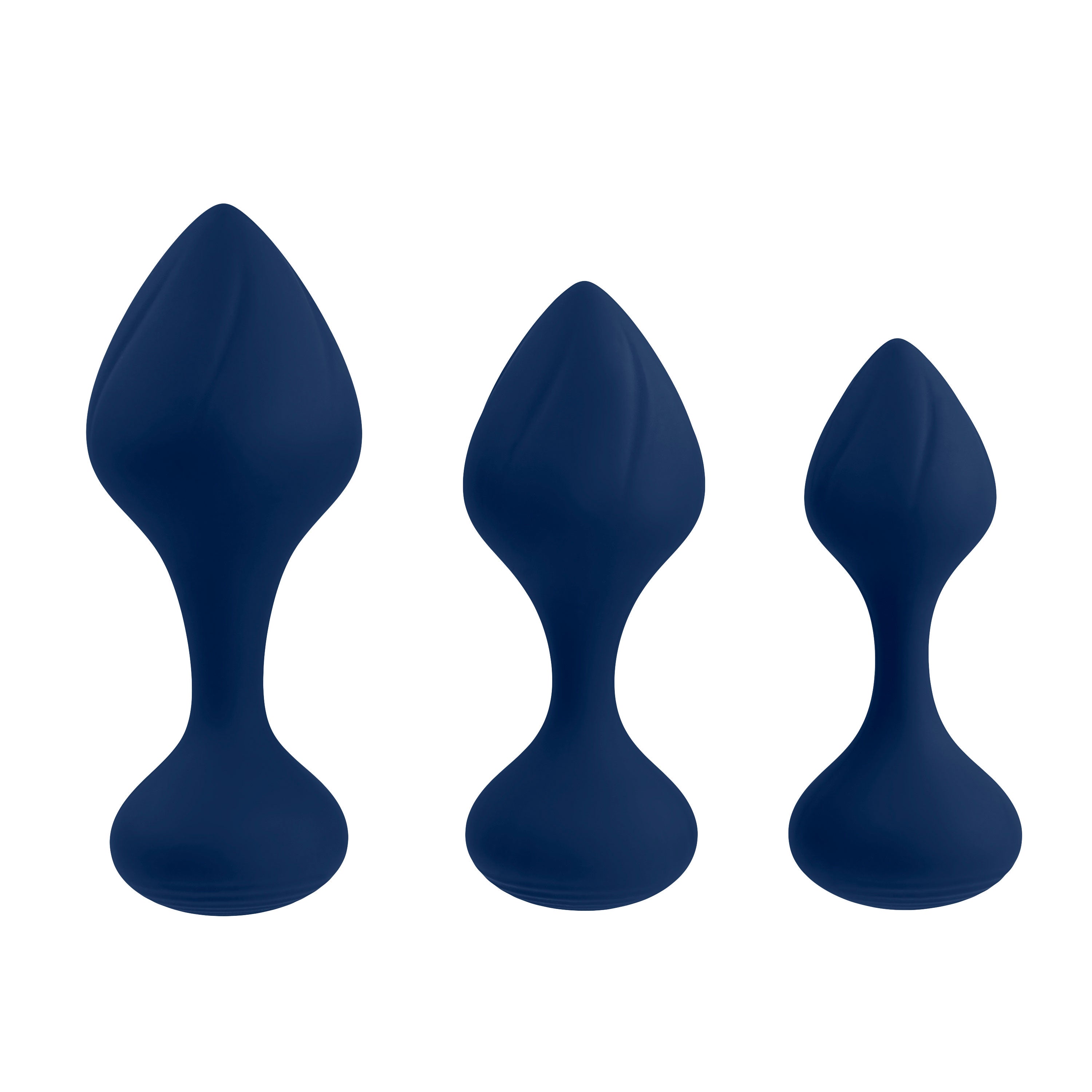 "Playboy Pleasure - Tail Trainer - Anal Training Kit - Navy PB-BP-2307-2"