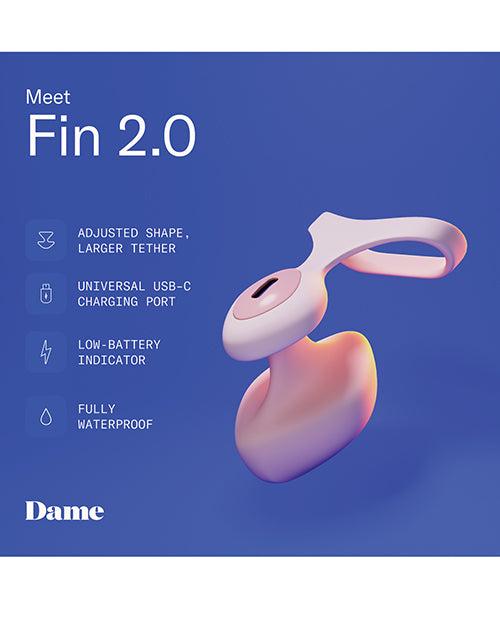 Dame Fin 2.0 Finger Vibrator