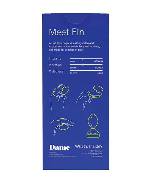 Dame Fin 2.0 Finger Vibrator
