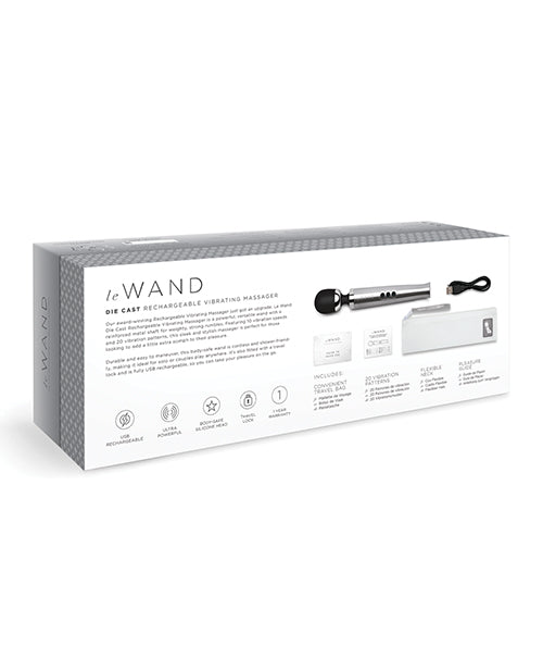 Le Wand Die Cast Rechargeable Massager