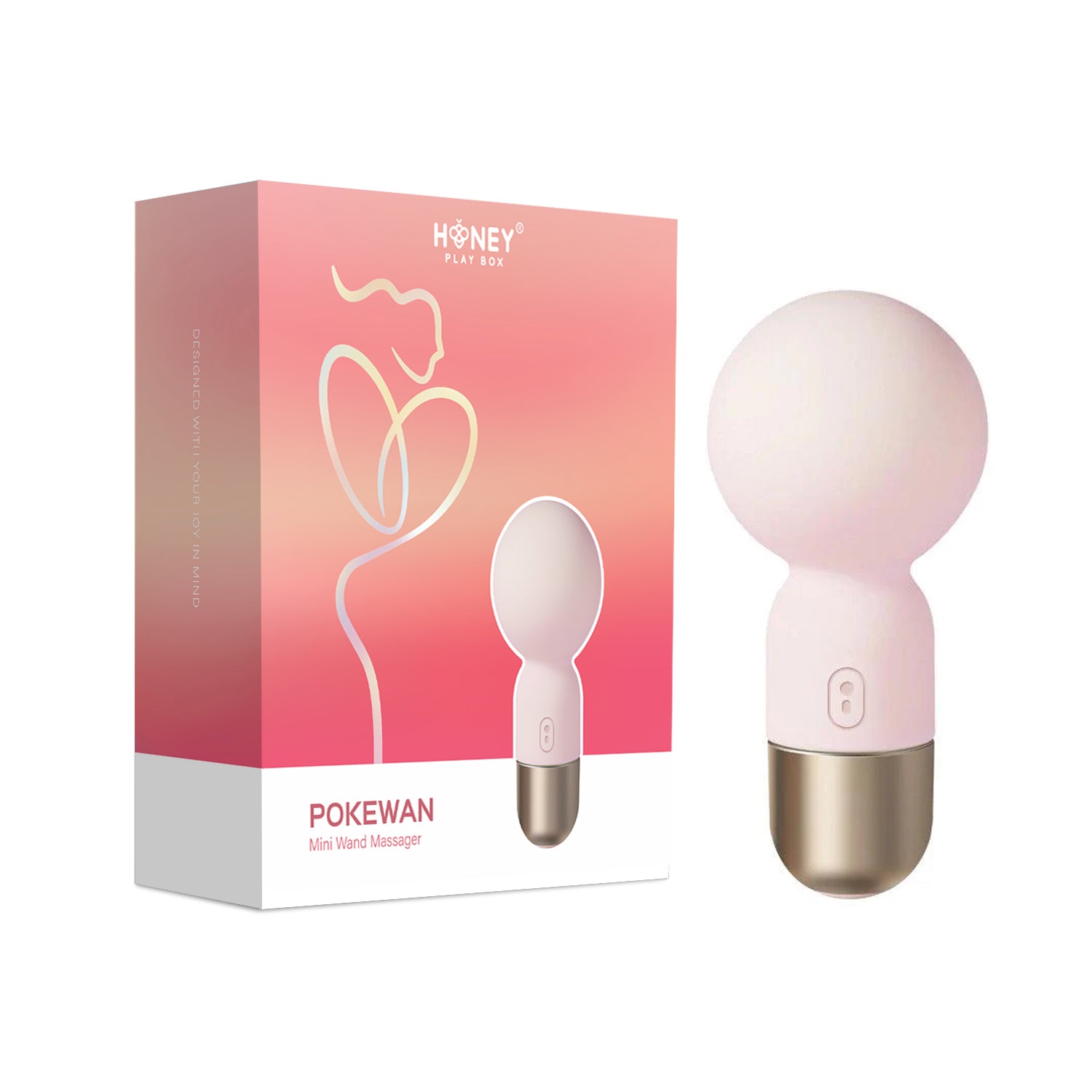 Pokewan Mini Wand Massager