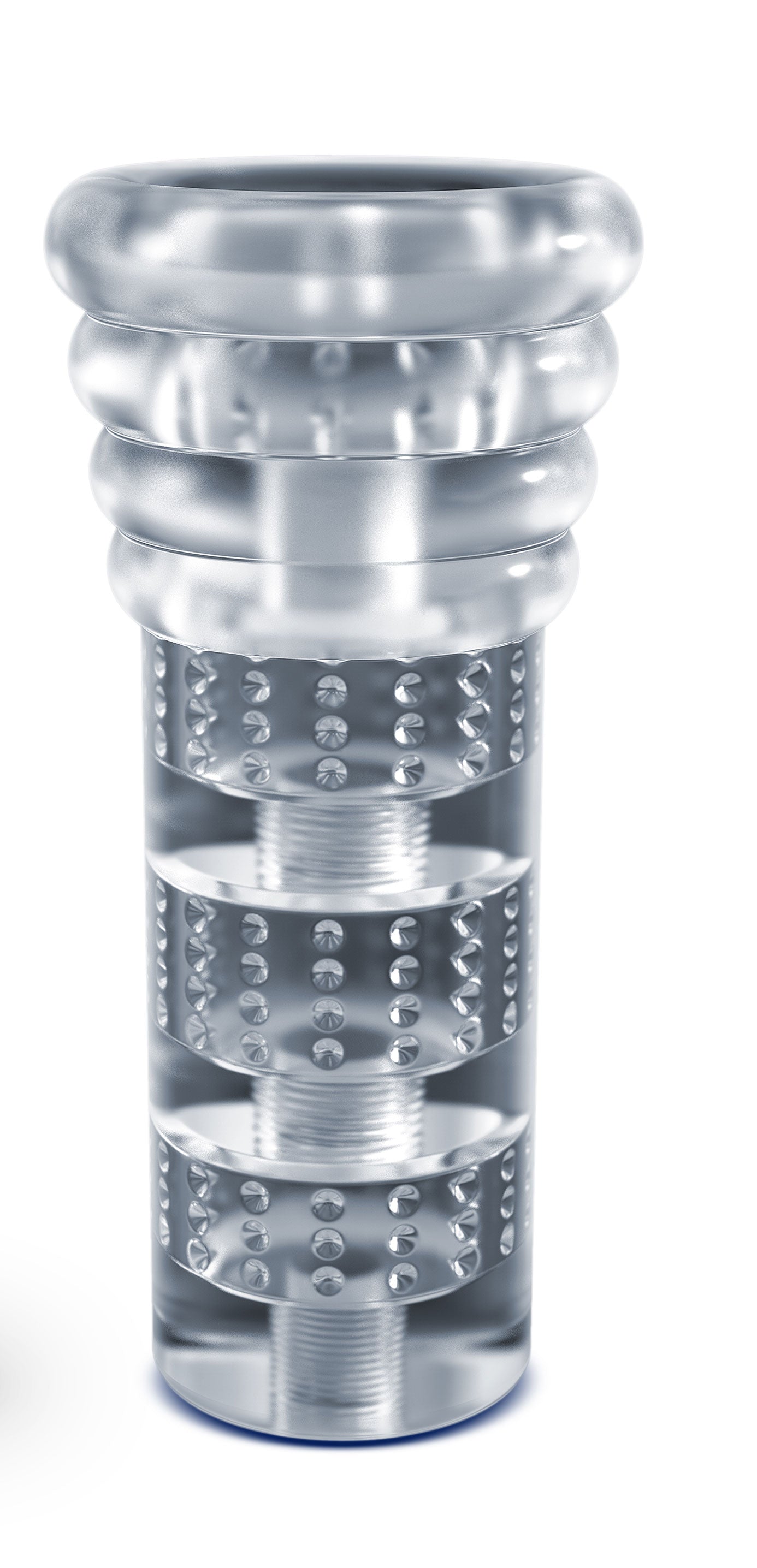 "Rize - Luz - Glow in the Dark Self- Lubricating Stroker - Clear BL-06519"