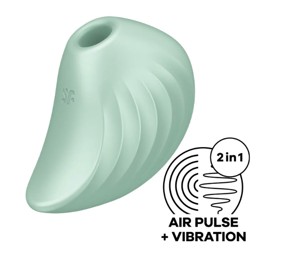 Satisfyer Pear Diver Air Pulse Stimulator Plus Vibration