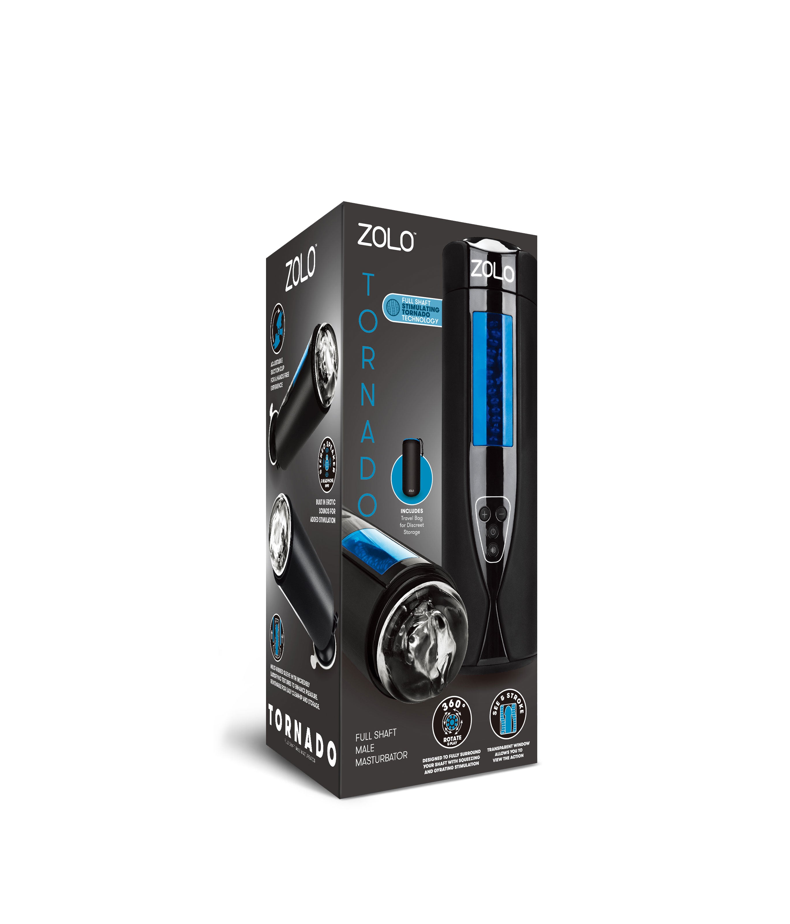Zolo Tornado Rechargeable Masturbator