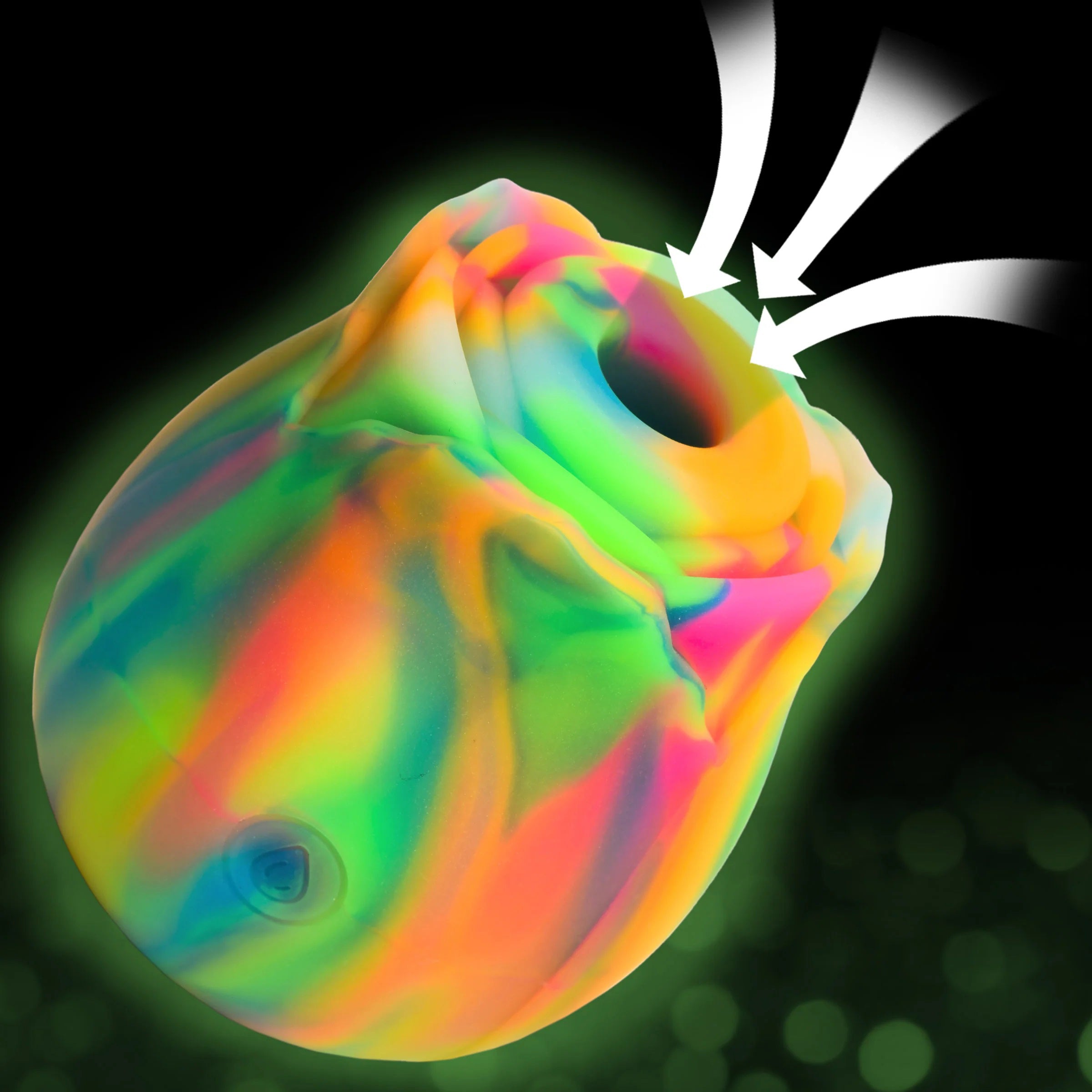 Glow Rose – Rainbow Clit Stimulator