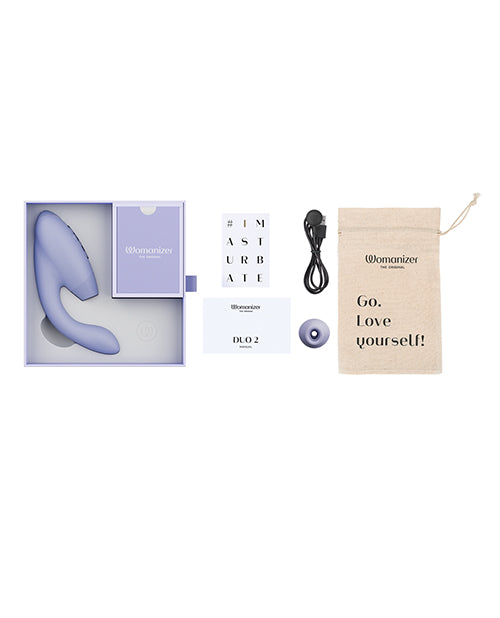 Womanizer Duo 2 Rechargeable G-Spot and Clitoral Stimulator