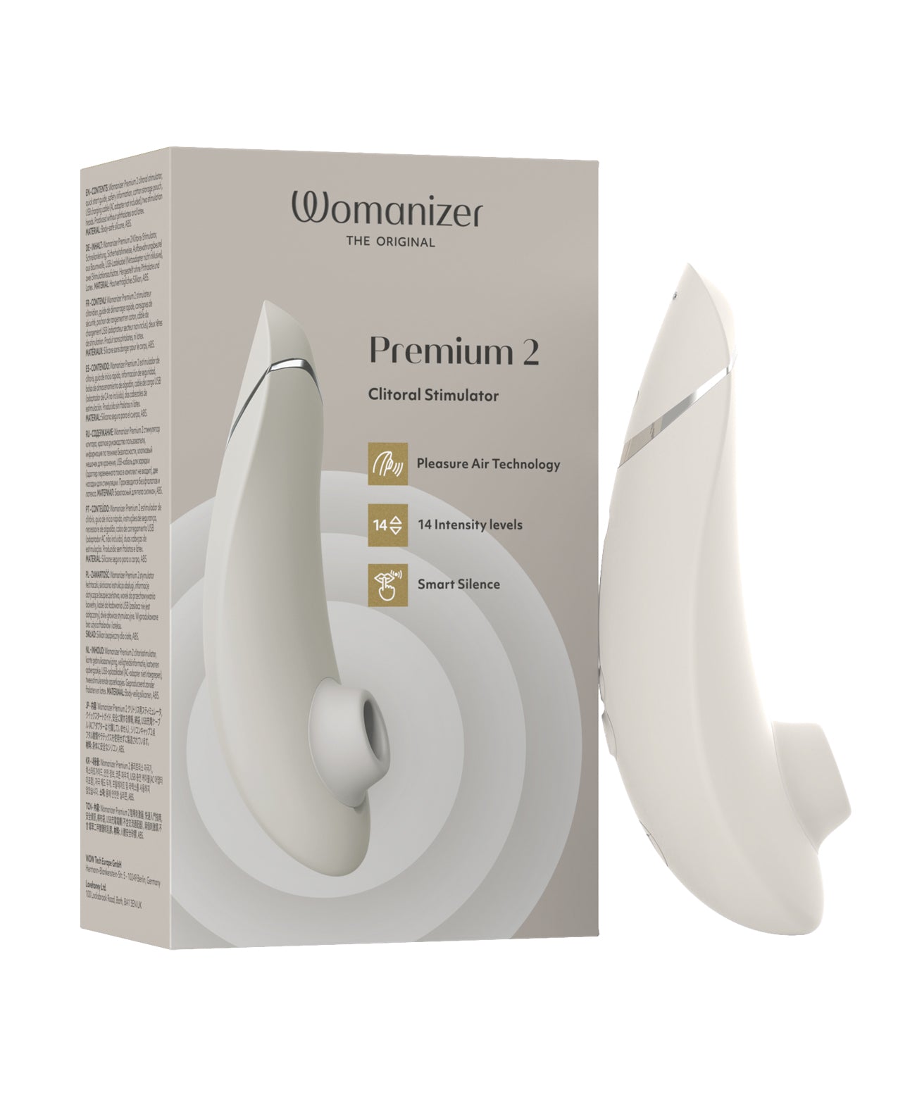 Womanizer Premium 2 Clitoral Suction Stimulator