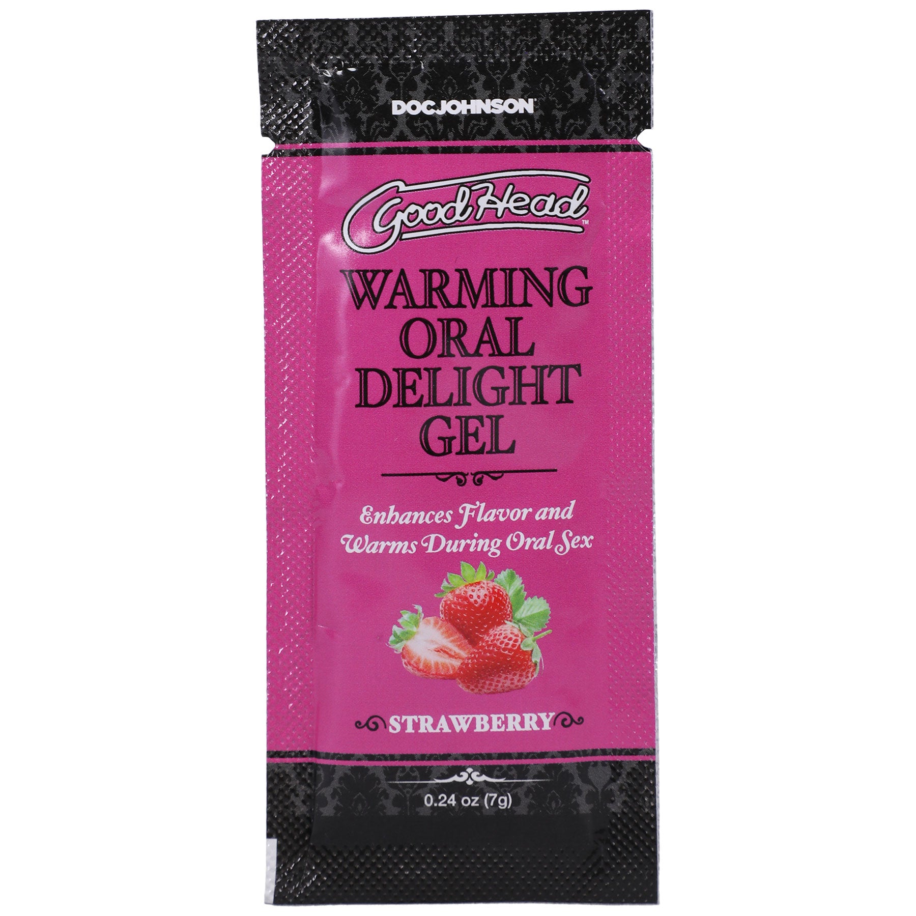 "Goodhead - Warming Oral Delight Gel - Strawberry - 0.24 Oz DJ1387-22-BU"