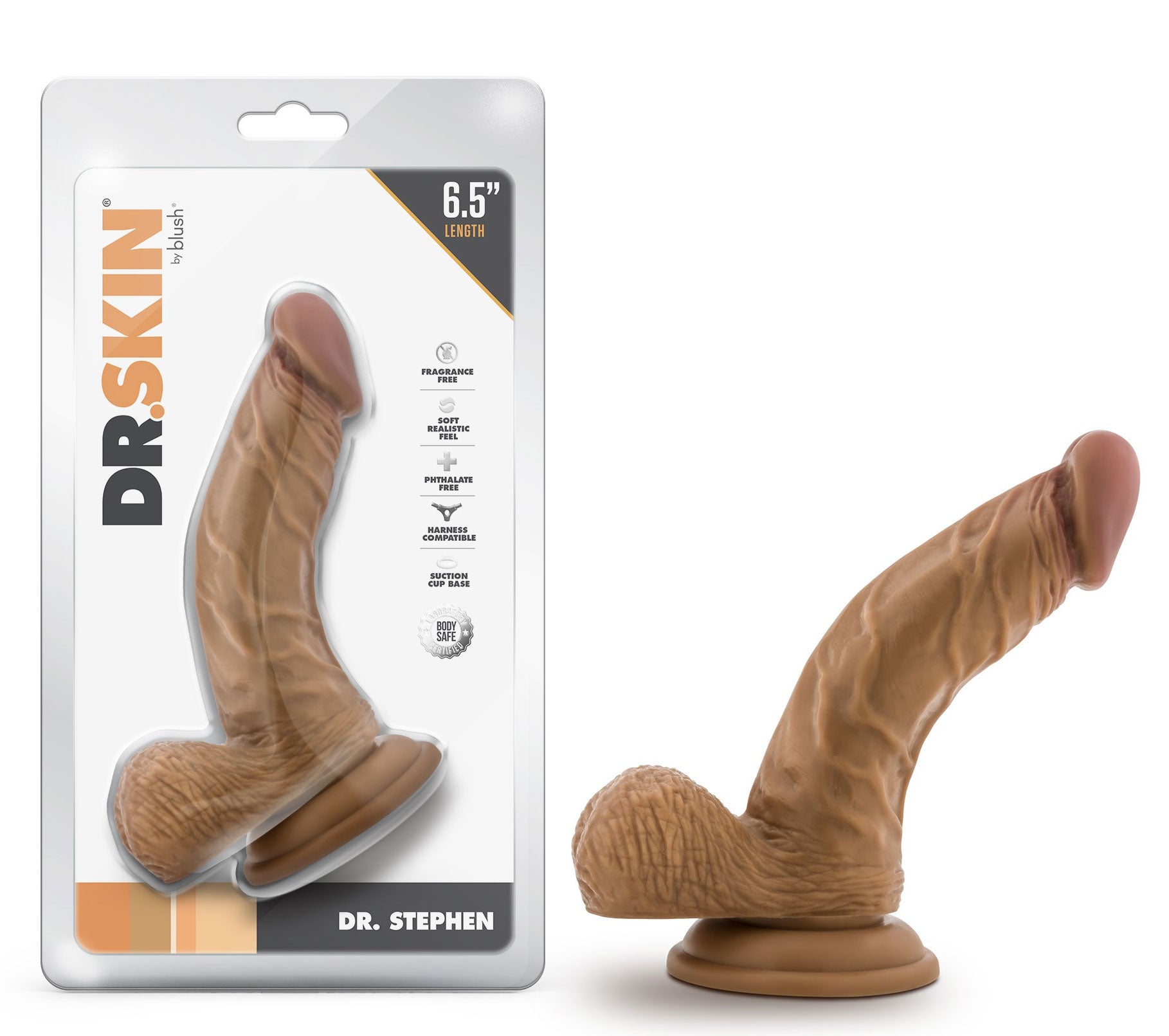 Dr. Skin - Dr. Stephen - 6.5 Inch Dildo With Balls