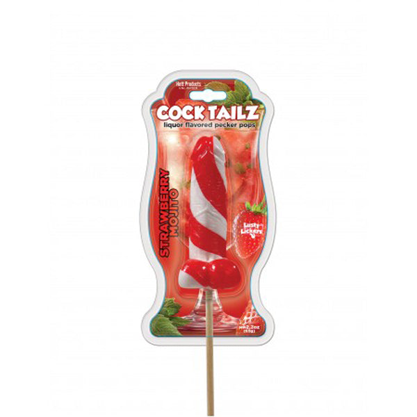 "Cocktailz Strawberry Mojito Pecker Pop HTP3753"