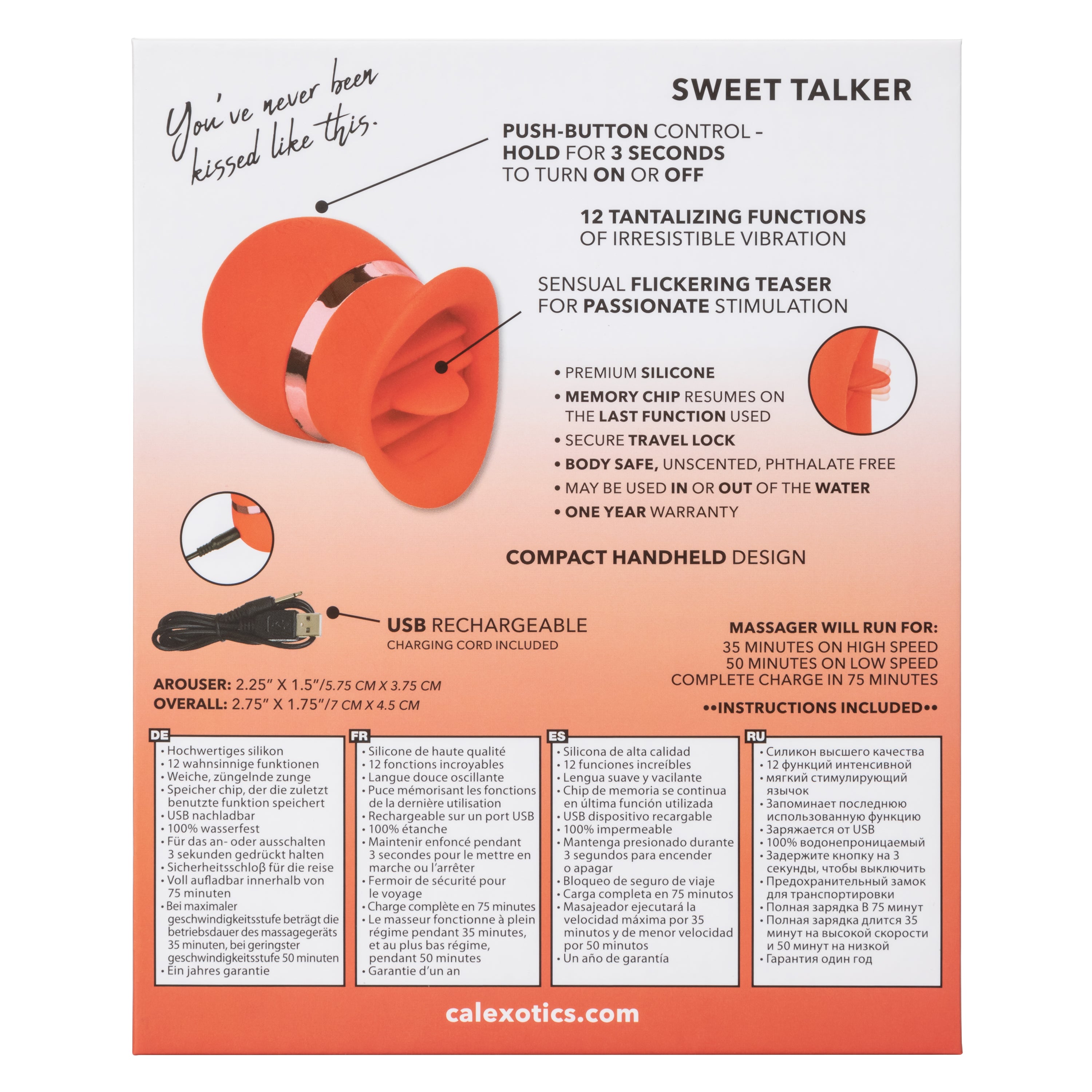 Sweet Talker – French Kiss Flicker