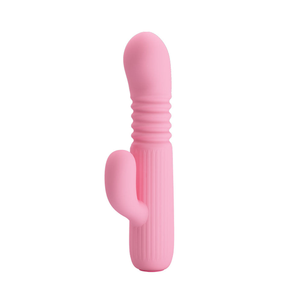 "Pretty Love Leopold G-Spot Vibrator - Pink BI-014593-1"