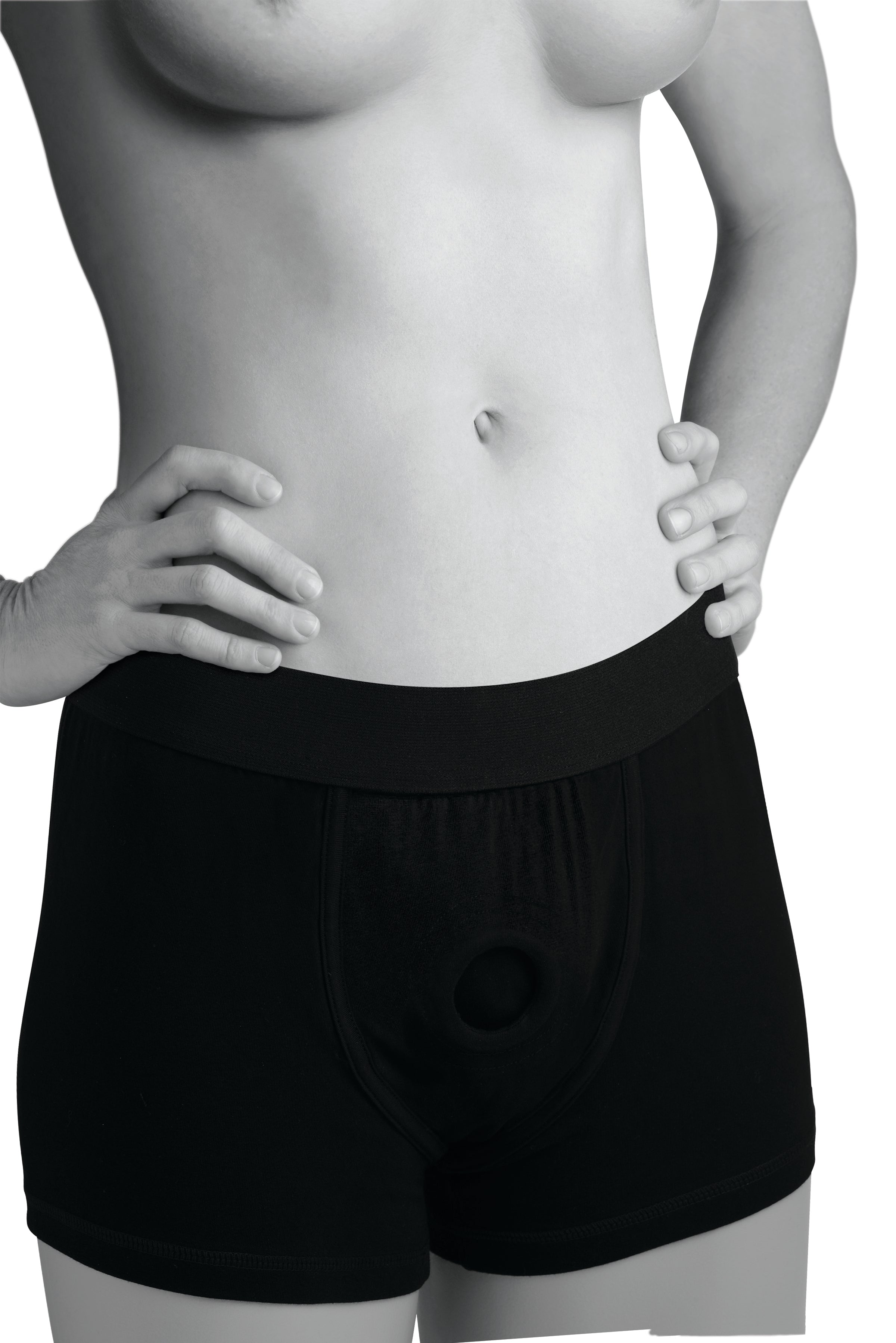 "Mod Active Style Harness and Built in O Ring - L/ XL - Black SU-AE810LXL"