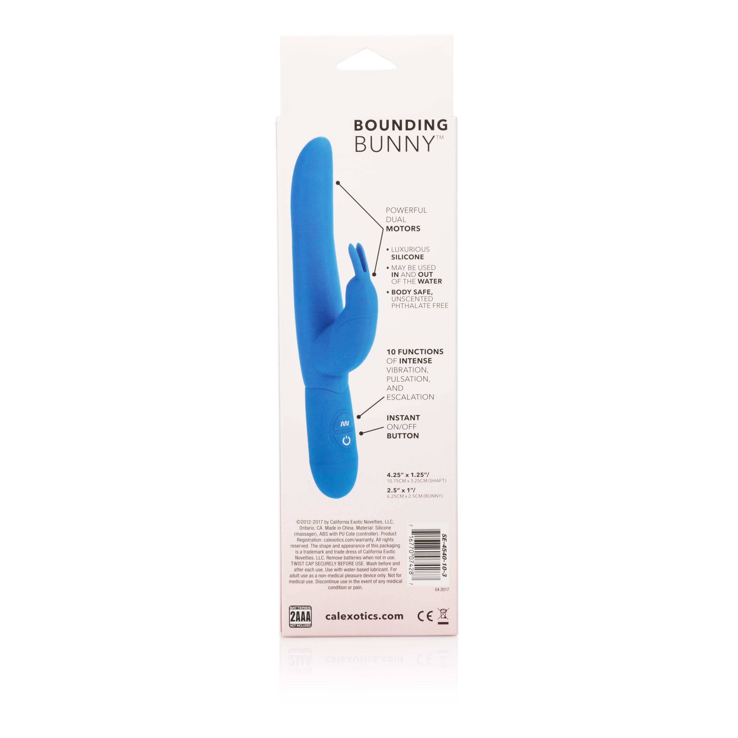 Posh 10-Function Silicone Bounding Bunny