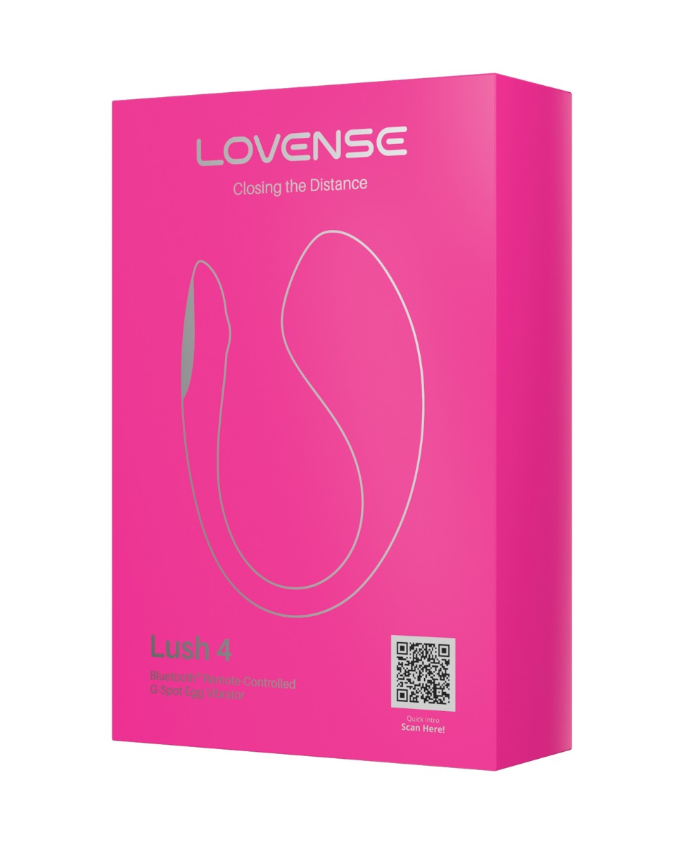 Lovense Lush 4.0 Bluetooth G-Spot Egg Camming Vibrator