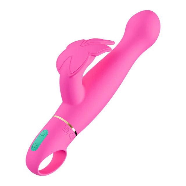 Naughty AF Dual Stim Rechargeable Vibrator