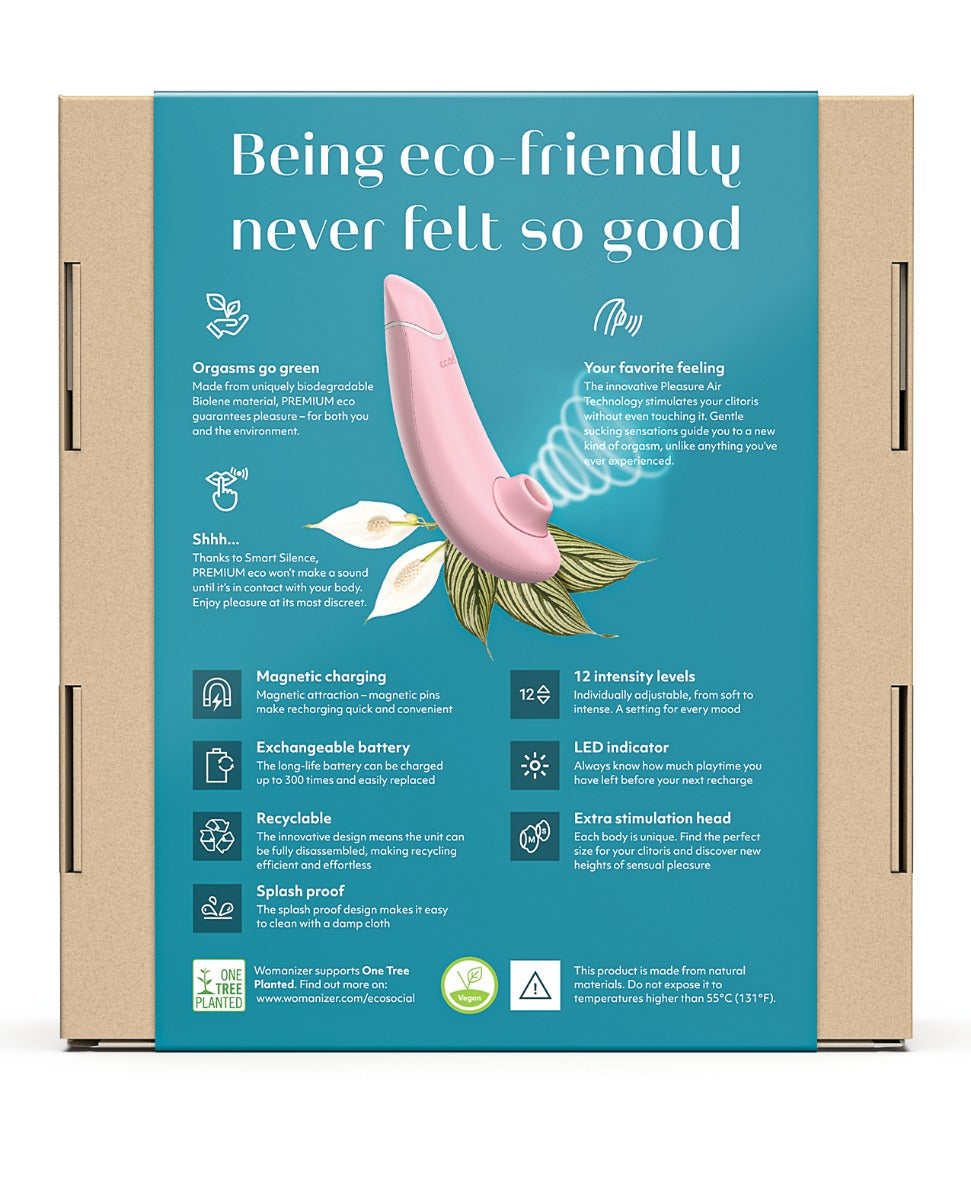 Womanizer Premium Eco Clitoral Suction Stimulator