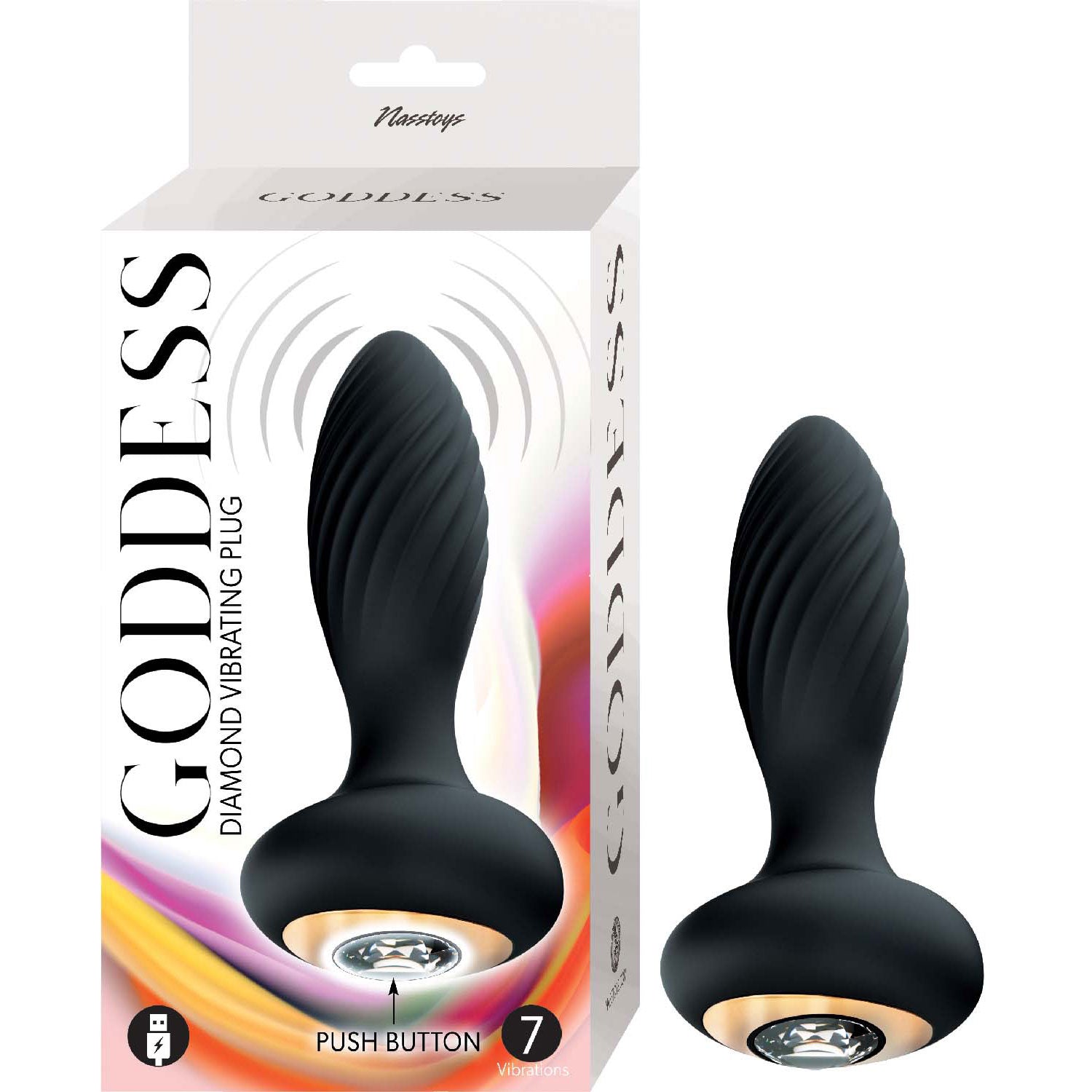 Goddess Diamond Vibrating Plug