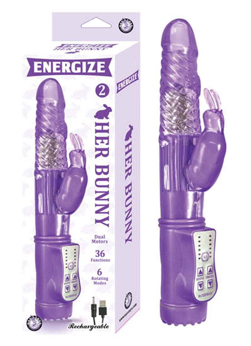"Energize Her Bunny 2 - Purple NW2791-2"