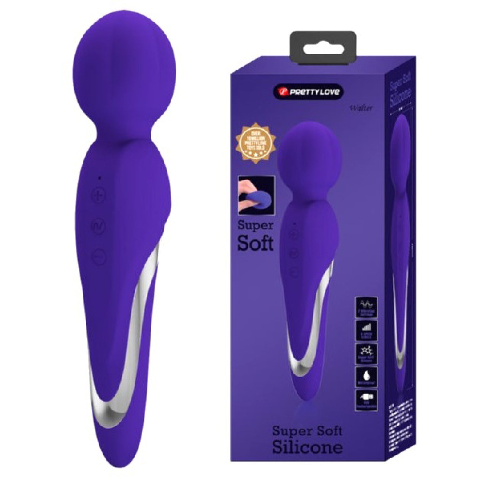 Walter Super Soft Silicone Wand