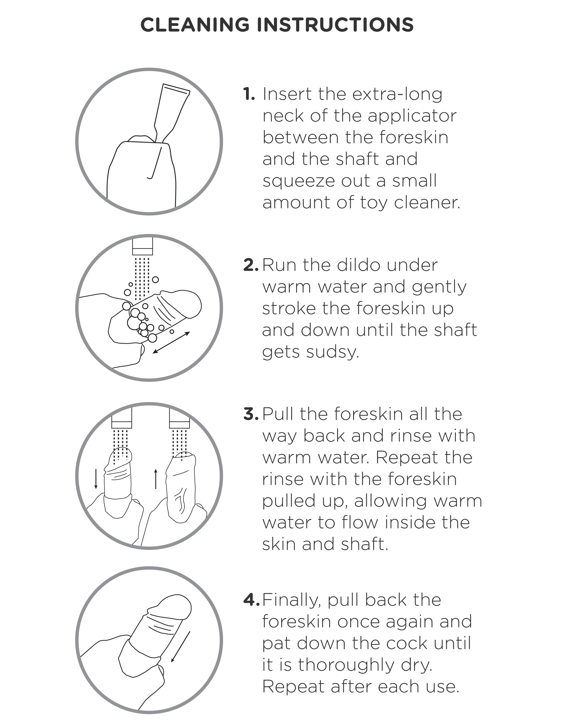 King Cock 6 Inch Uncut