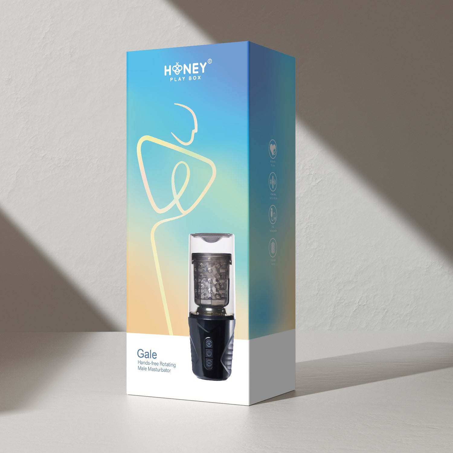 Gale Rotating and Thrusting Male Masturbator