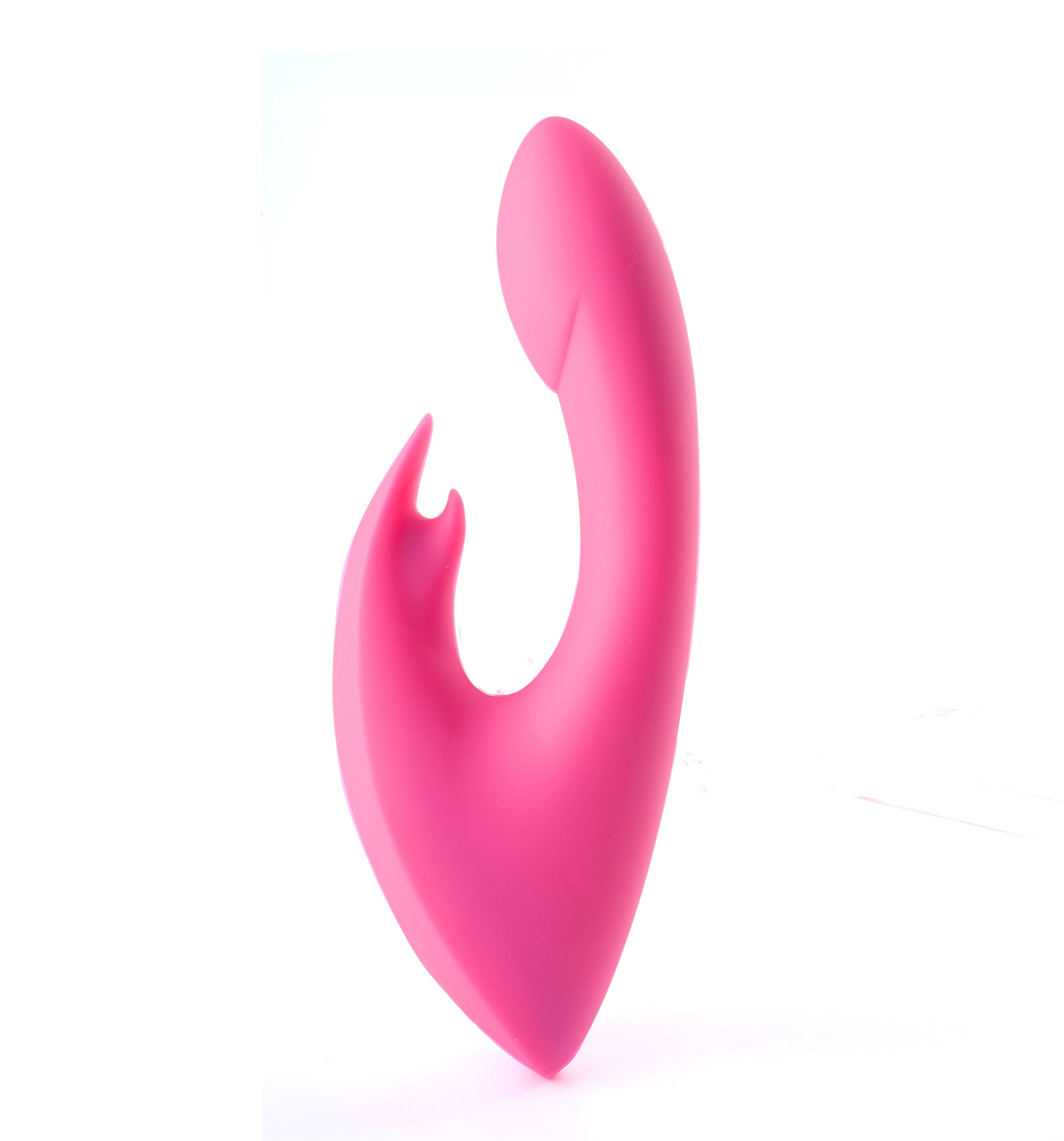 "Leah USB Rechargeable Silicone 10-Function Rabbit Vibrator - Pink MTMA1605-P1"