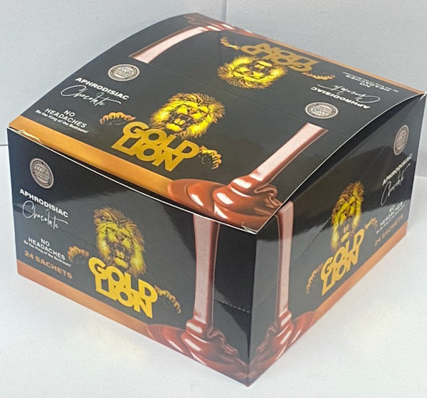 "Gold Lion Chocolate 24ct Display CG-GLC1"