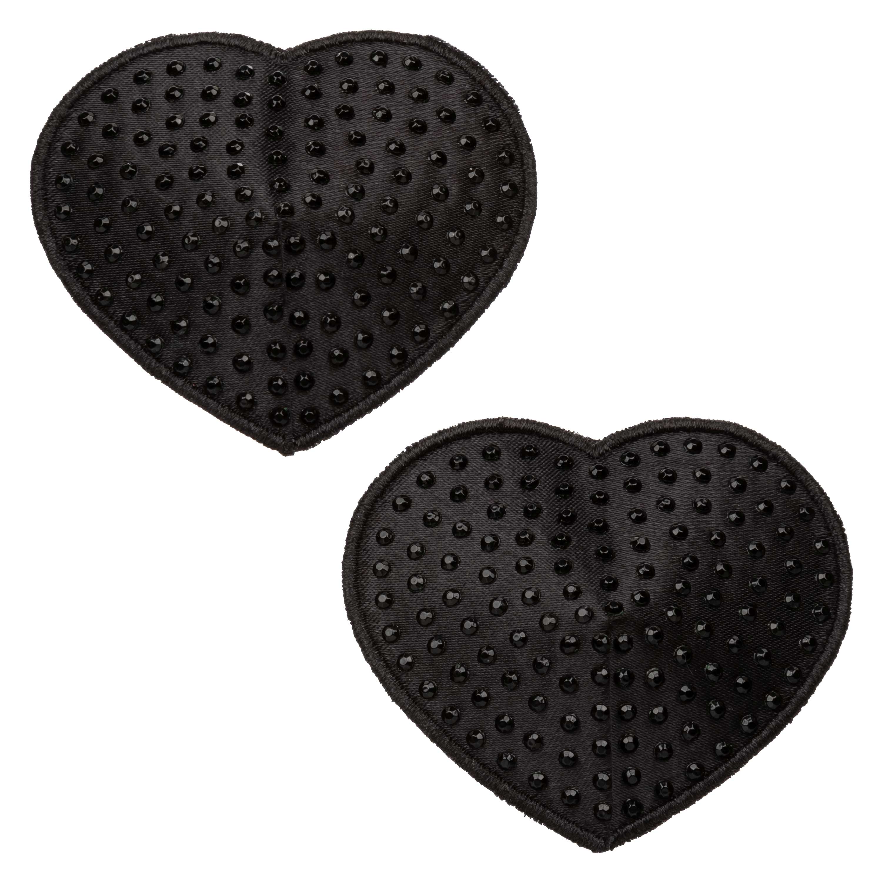 "Radiance Heart Pasties - Black SE3000052"
