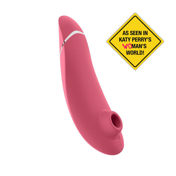 Pink womanizer Clitoral suction vibrator seen in Katy Perry music video 