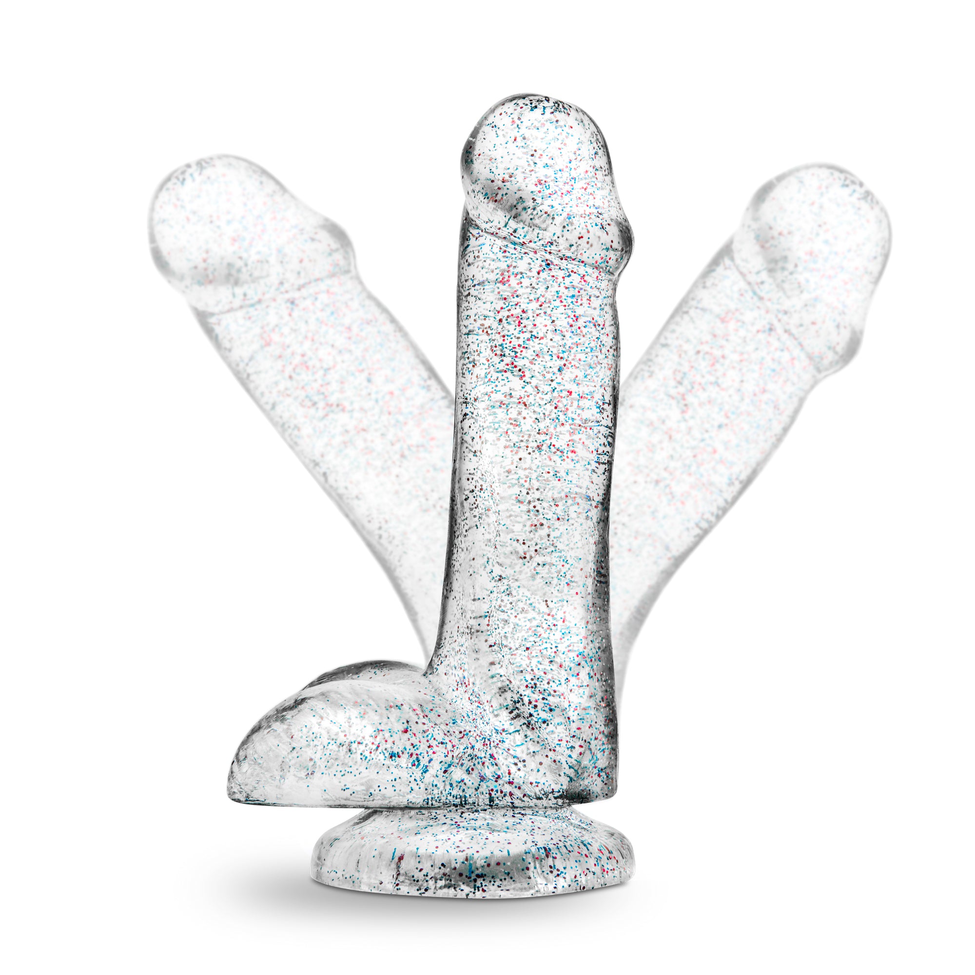 Naturally Yours 6 Inch Glitter Cock