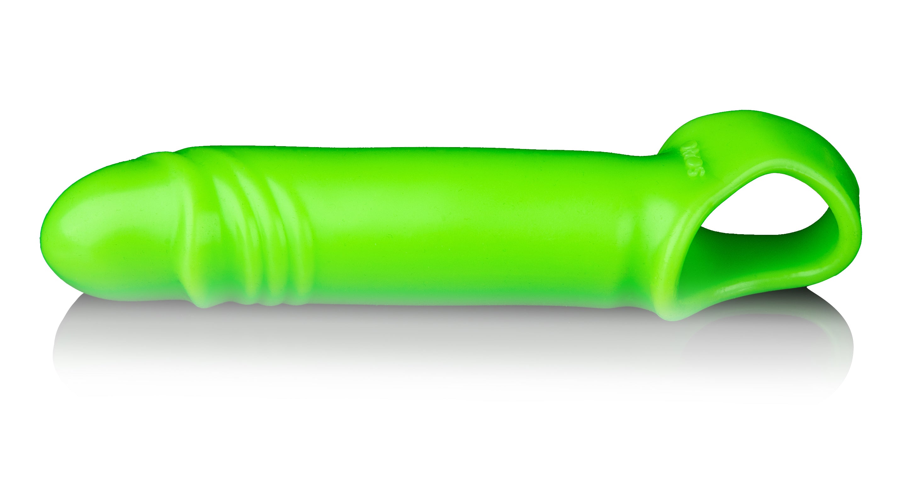 "Smooth Stretchy Penis Sleeve - Glow in the Dark OU-OU740GLO"