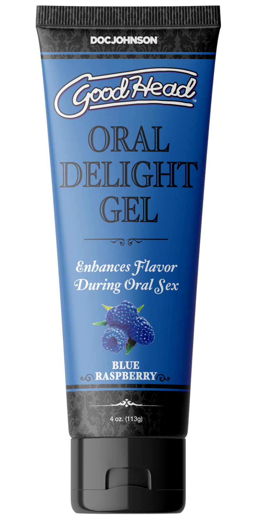 "Goodhead - Oral Delight Gel - Blue Raspberry - 4 Oz. DJ1361-08-BU"