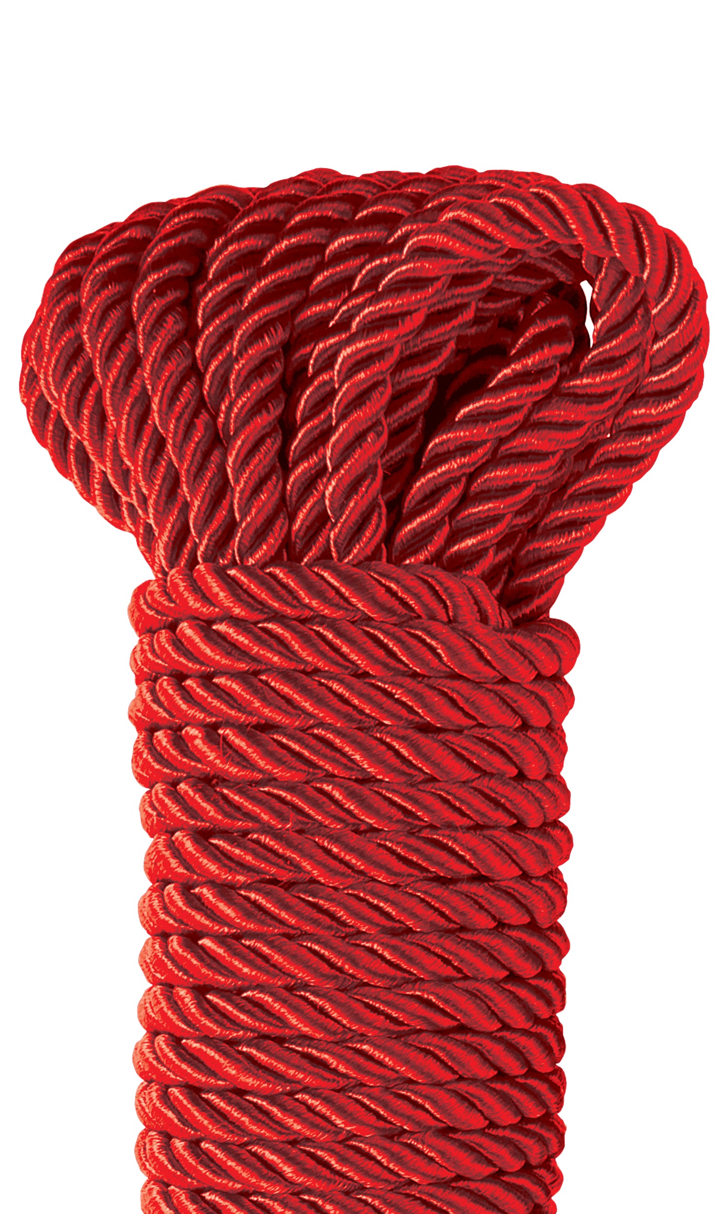 "Fetish Fantasy Series Deluxe Silky Rope - Red PD3865-15"