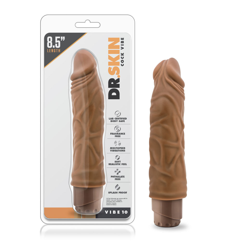 Dr. Skin - Cock Vibe 10 - 8.5 Inch Vibrating Cock