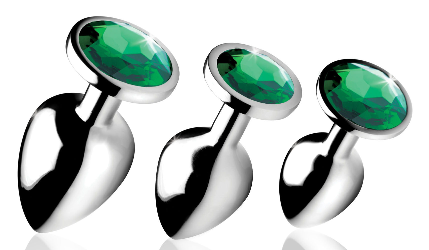 "Emerald Gem Anal Plug Set BTYS-AG190"