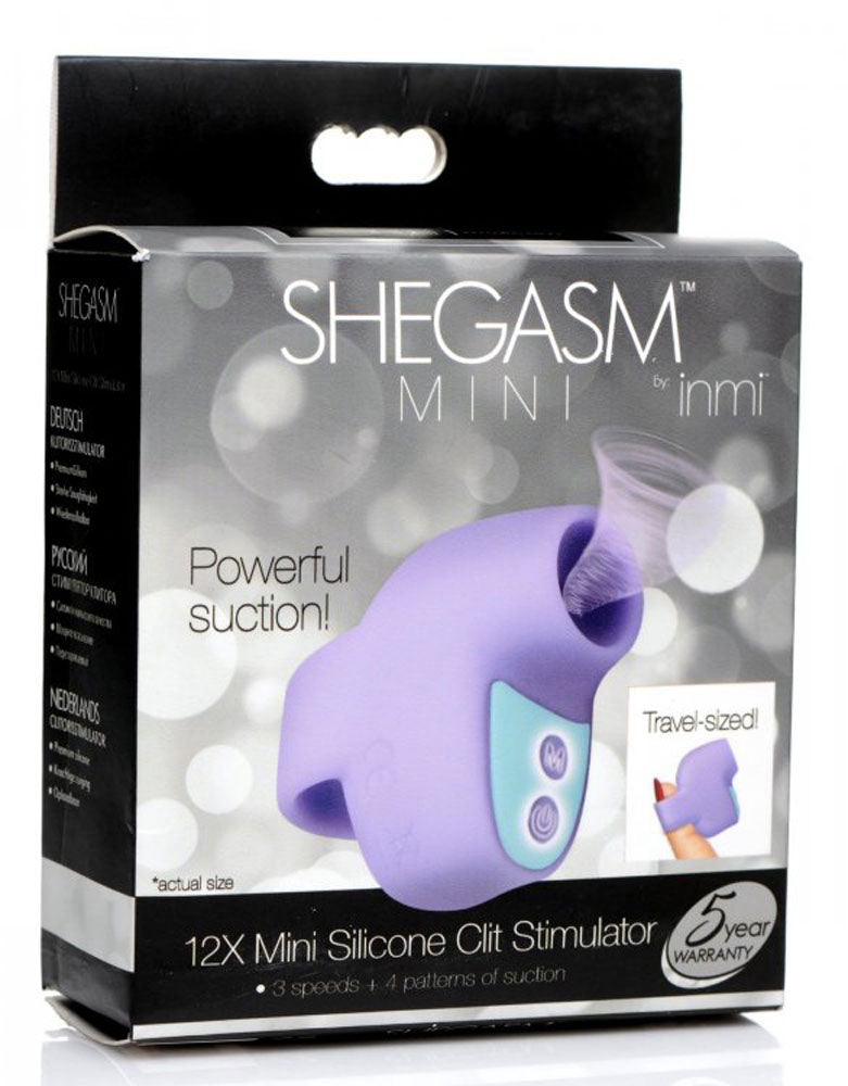 Shegasm Mini 12x Mini Silicone Clit Stimulator