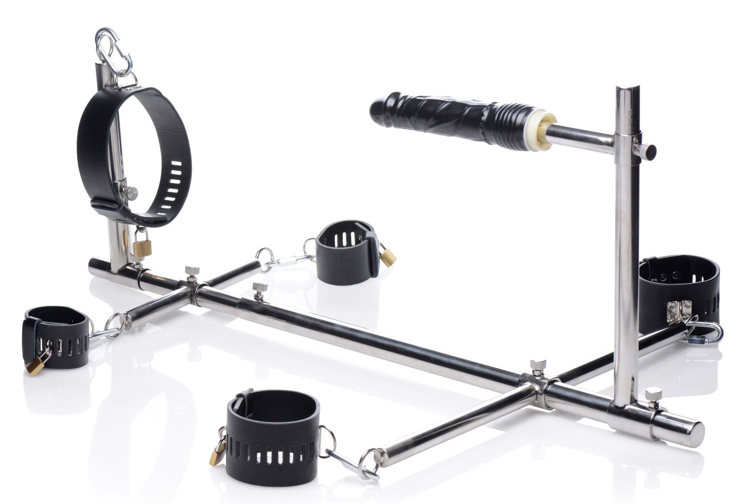 "Imprisoned Metal Stockade With Dildo MS-AE970"